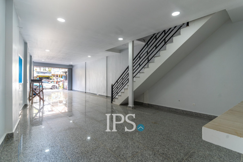 80 Sqm Shophouse For Rent - Srah Chork, Phnom Penh