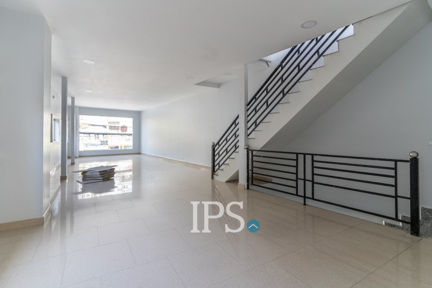 80 Sqm Shophouse For Rent - Srah Chork, Phnom Penh
