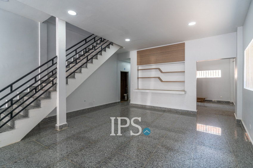 80 Sqm Shophouse For Rent - Srah Chork, Phnom Penh