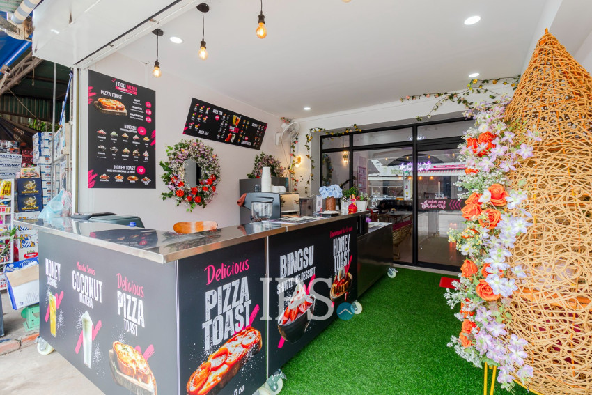 Coffee Shop Business For Sale - Sala Kamreuk, Siem Reap