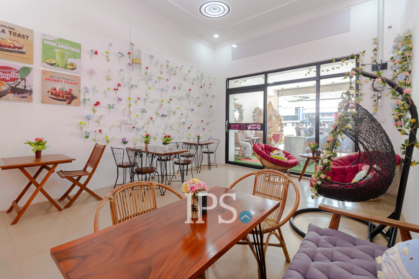 Coffee Shop Business For Sale - Sala Kamreuk, Siem Reap
