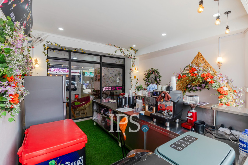 Coffee Shop Business For Sale - Sala Kamreuk, Siem Reap