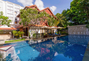 3 Bedroom Compound House For Rent - Sala Kamreuk, Siem Reap thumbnail