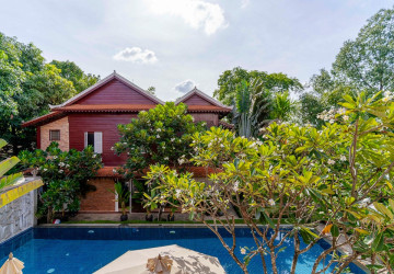 3 Bedroom Compound House For Rent - Sala Kamreuk, Siem Reap thumbnail