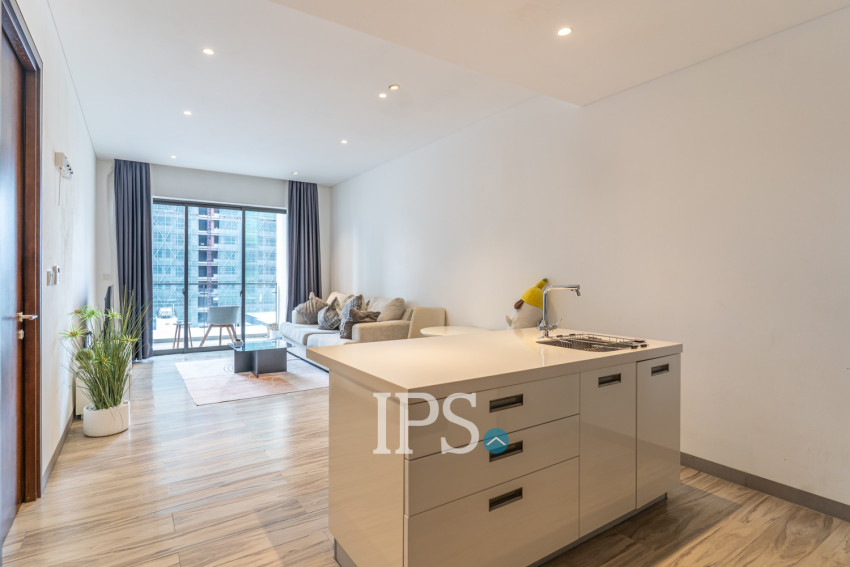 1 Bedroom Condo  For Rent - Embassy Central, BKK1, Phnom Penh