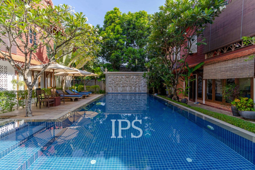 2 Bedroom Compound House For Rent - Sala Kamreuk, Siem Reap