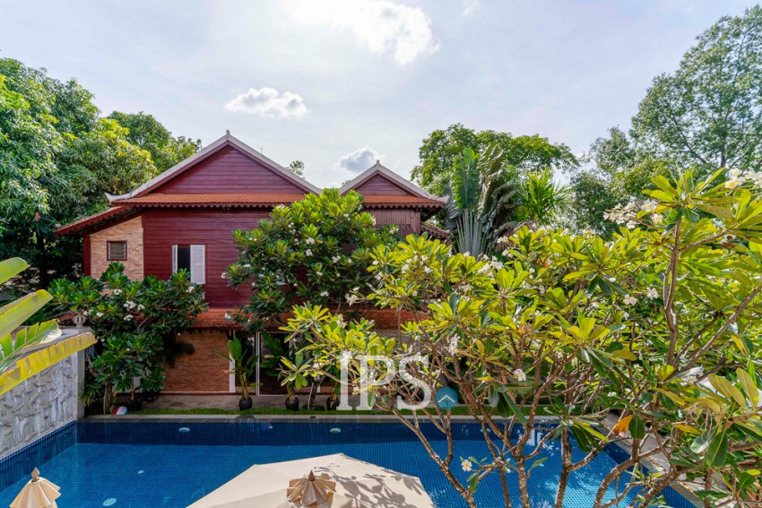 2 Bedroom Compound House For Rent - Sala Kamreuk, Siem Reap