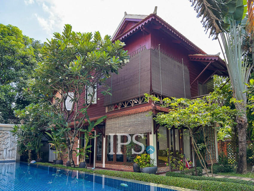 2 Bedroom Compound House For Rent - Sala Kamreuk, Siem Reap