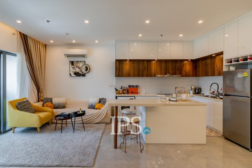 8th Floor 2 Bedroom Condo For Sale - Peninsula Residence, Chroy Changvar, Phnom Penh