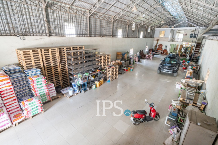 745 Sqm Warehouse For Rent - Russey Keo, Phnom Penh