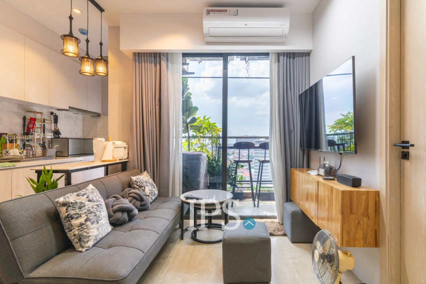 15th Floor 2 Bedroom Condo For Sale - Time Square 2, Beoung Kak 1, Phnom Penh