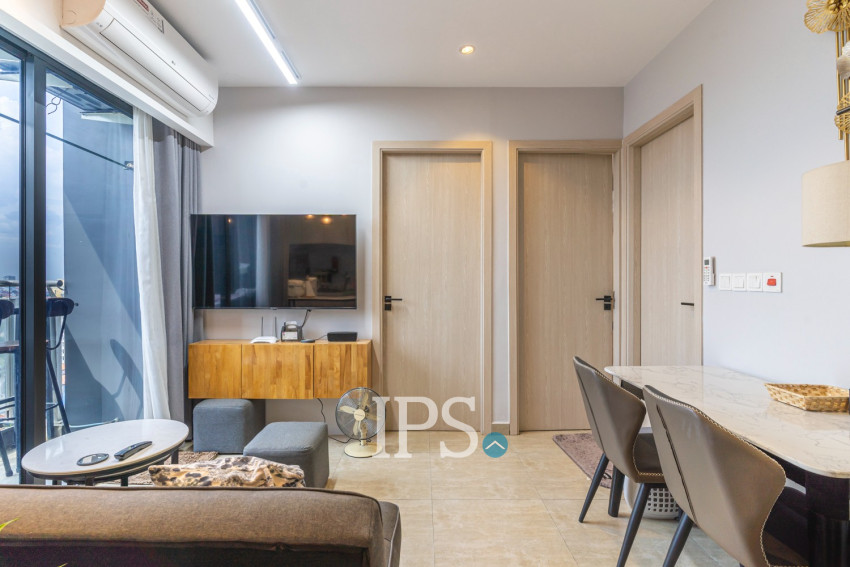 15th Floor 2 Bedroom Condo For Sale - Time Square 2, Beoung Kak 1, Phnom Penh