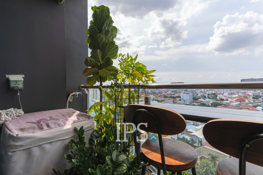 15th Floor 2 Bedroom Condo For Sale - Time Square 2, Beoung Kak 1, Phnom Penh
