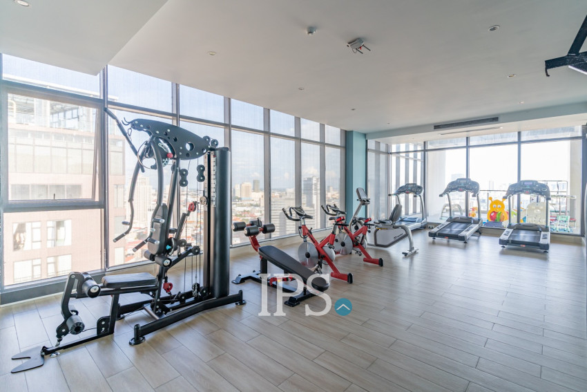15th Floor 2 Bedroom Condo For Sale - Time Square 2, Beoung Kak 1, Phnom Penh