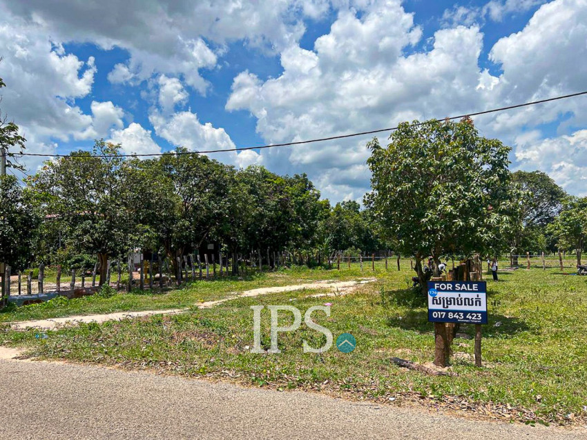 595 Sqm Land For Sale - Banteay Srei, Siem Reap