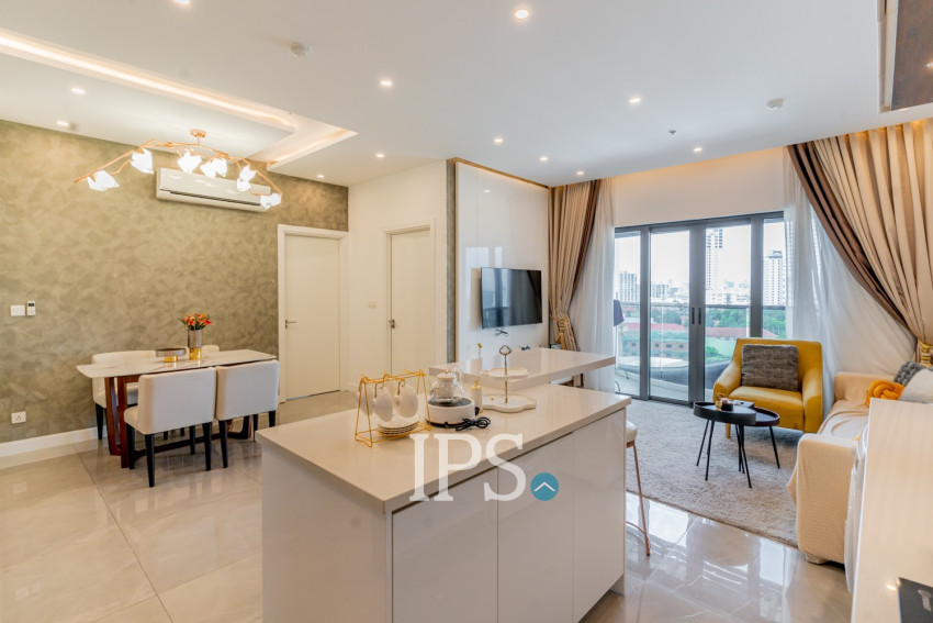 2 Bedroom Condo For Rent - Peninsula Residence, Chroy Changvar, Phnom Penh