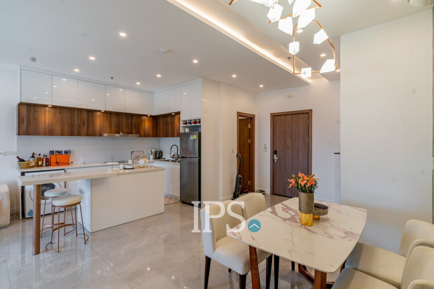 2 Bedroom Condo For Rent - Peninsula Residence, Chroy Changvar, Phnom Penh