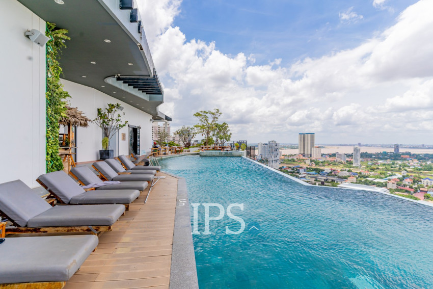2 Bedroom Condo For Rent - Peninsula Residence, Chroy Changvar, Phnom Penh