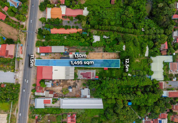 1,495 Sqm Commercial Land For Sale - Nation Road 1, Khan Chbar Ampov, Phnom Penh thumbnail