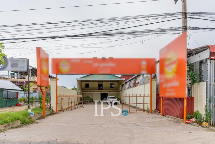 1,495 Sqm Commercial Land For Sale - Nation Road 1, Khan Chbar Ampov, Phnom Penh