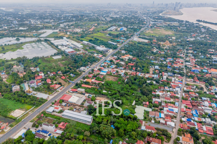 1,495 Sqm Commercial Land For Sale - Nation Road 1, Khan Chbar Ampov, Phnom Penh