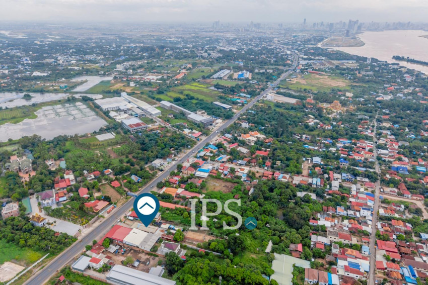 1,495 Sqm Commercial Land For Sale - Nation Road 1, Khan Chbar Ampov, Phnom Penh
