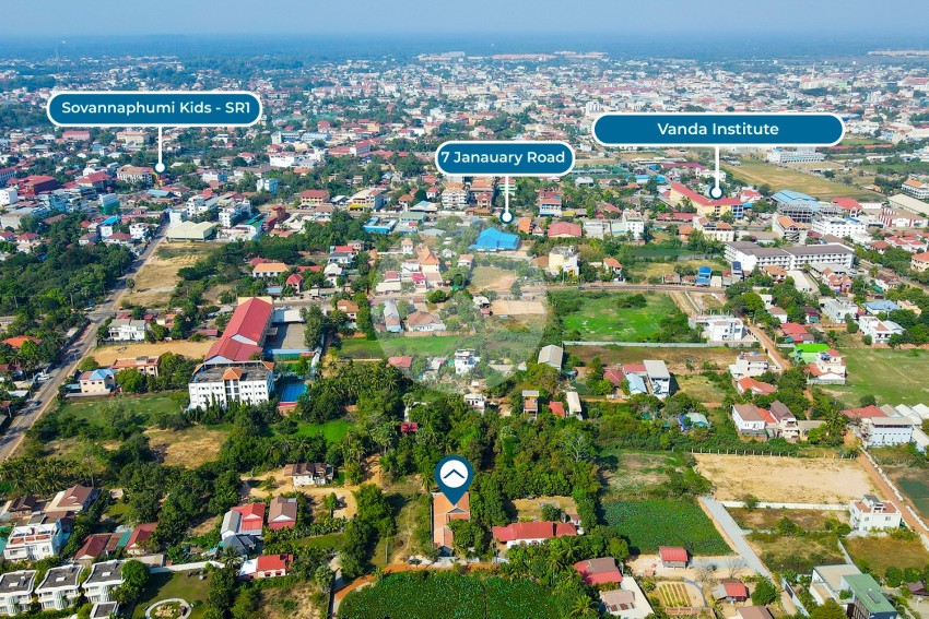 4 Bedroom House For Rent - Sala Kamreuk, Siem Reap