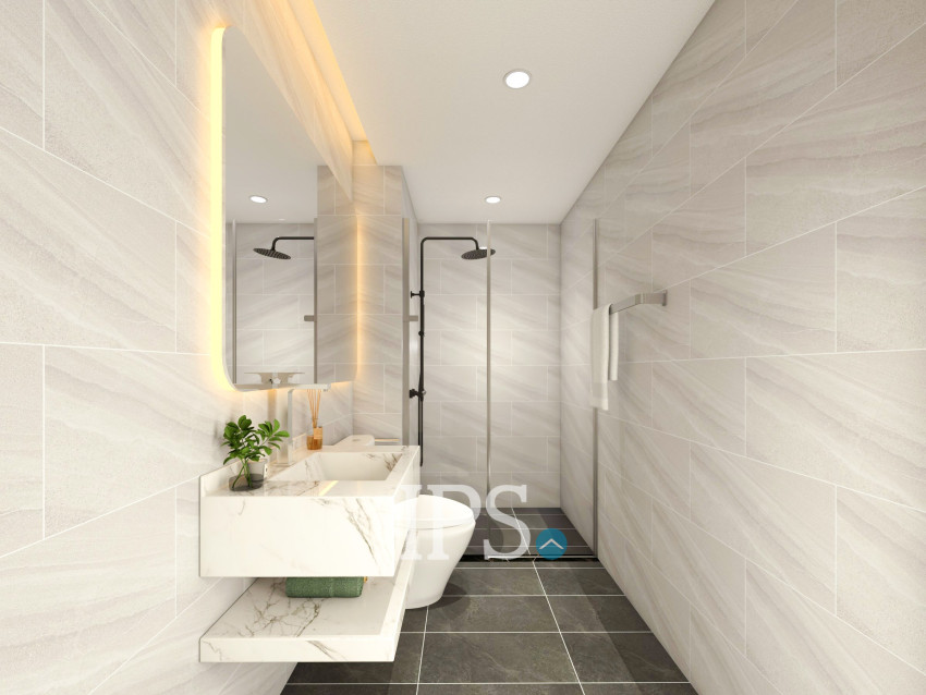 1 Bedroom Condo for Sale Kingston Royale, Near Russian Market, Boeung Tompun, Phnom Penh