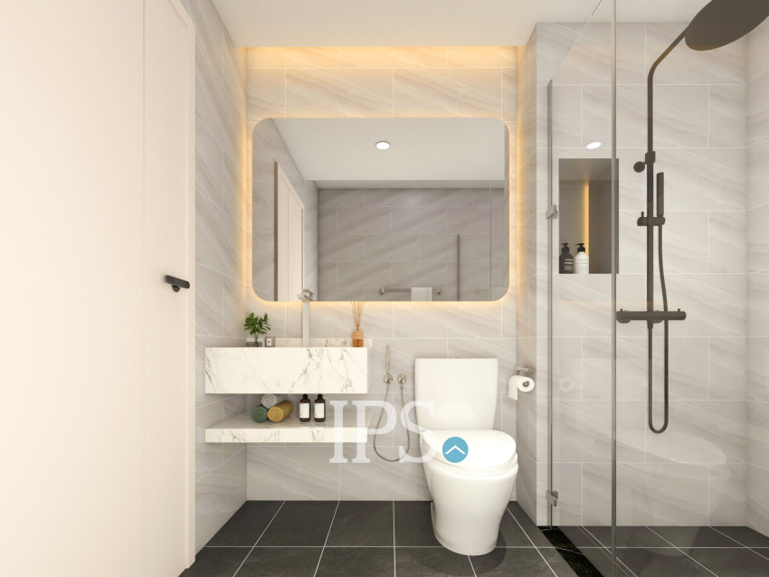 1 Bedroom Condo for Sale Kingston Royale, Near Russian Market, Boeung Tompun, Phnom Penh