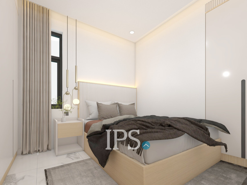 1 Bedroom Condo for Sale Kingston Royale, Near Russian Market, Boeung Tompun, Phnom Penh