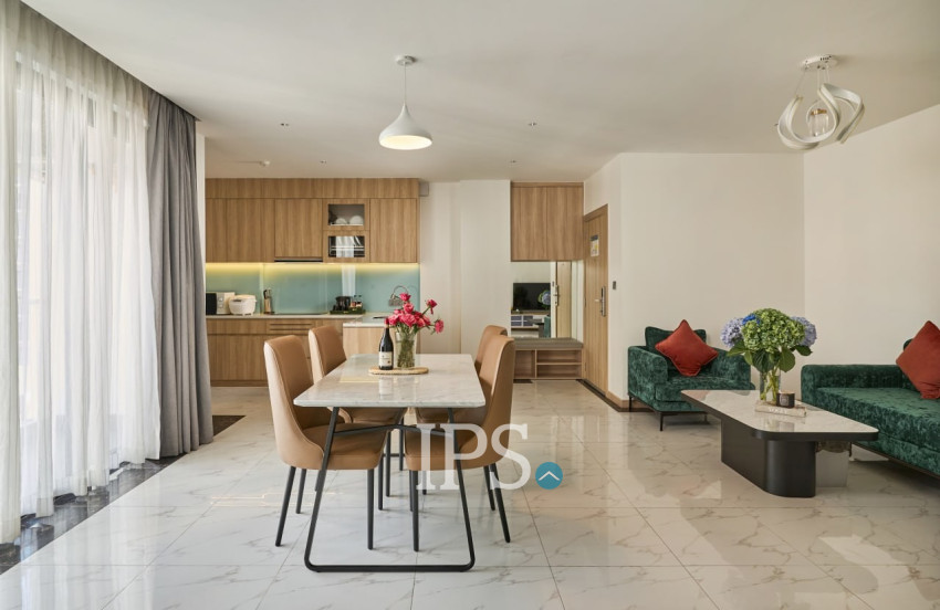 1 Bedroom Serviced Apartment For Rent - BKK1, Phnom Penh