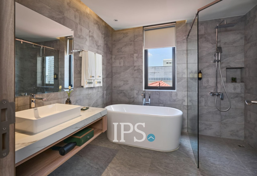 1 Bedroom Serviced Apartment For Rent - BKK1, Phnom Penh