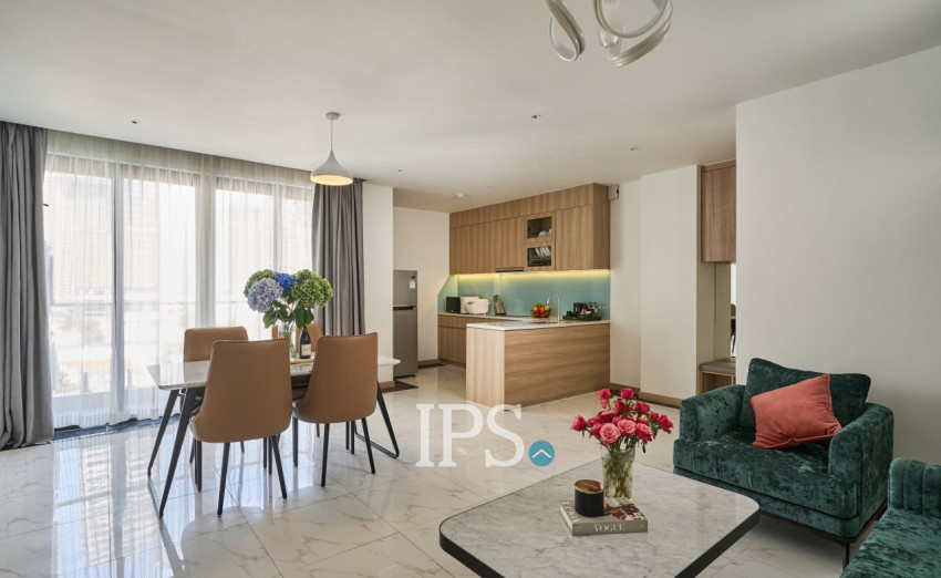 1 Bedroom Serviced Apartment For Rent - BKK1, Phnom Penh