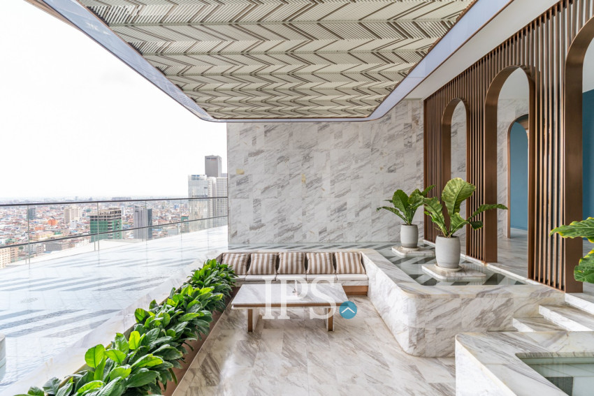 Studio Serviced Apartment For Rent - Srah Chork, Phnom Penh