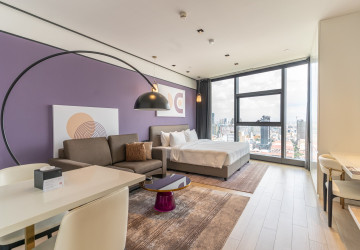 Studio Serviced Apartment For Rent - Srah Chork, Phnom Penh thumbnail