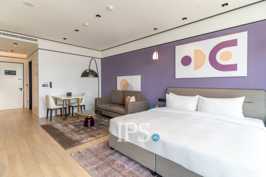 Studio Serviced Apartment For Rent - Srah Chork, Phnom Penh