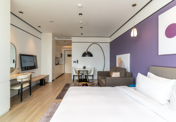 Studio Serviced Apartment For Rent - Srah Chork, Phnom Penh thumbnail