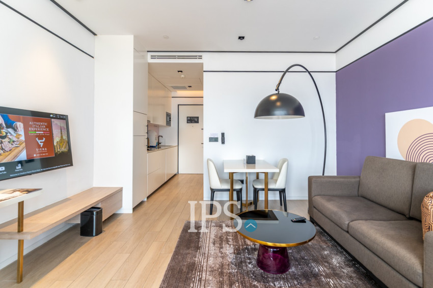 Studio Serviced Apartment For Rent - Srah Chork, Phnom Penh