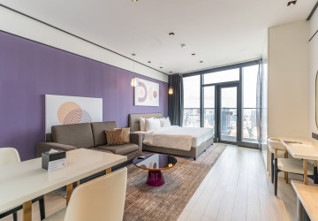 Studio Serviced Apartment For Rent - Srah Chork, Phnom Penh thumbnail