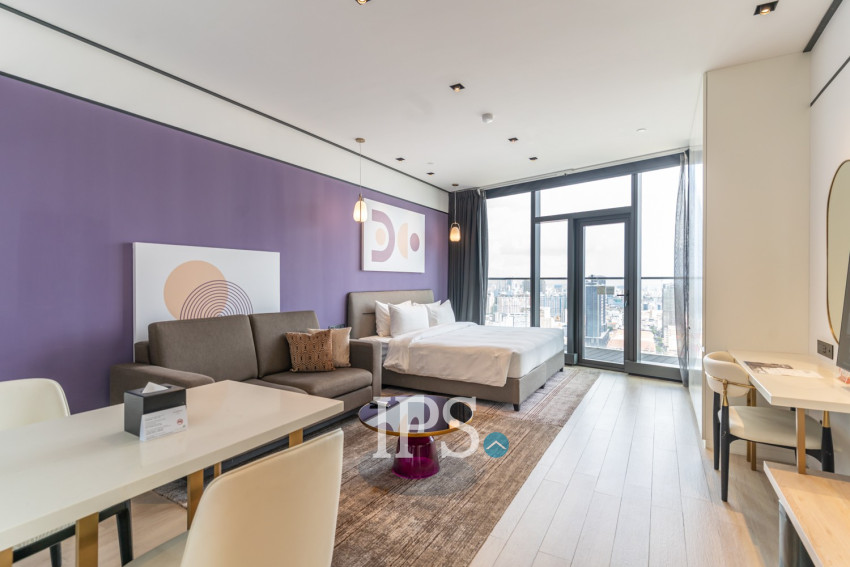 Studio Serviced Apartment For Rent - Srah Chork, Phnom Penh