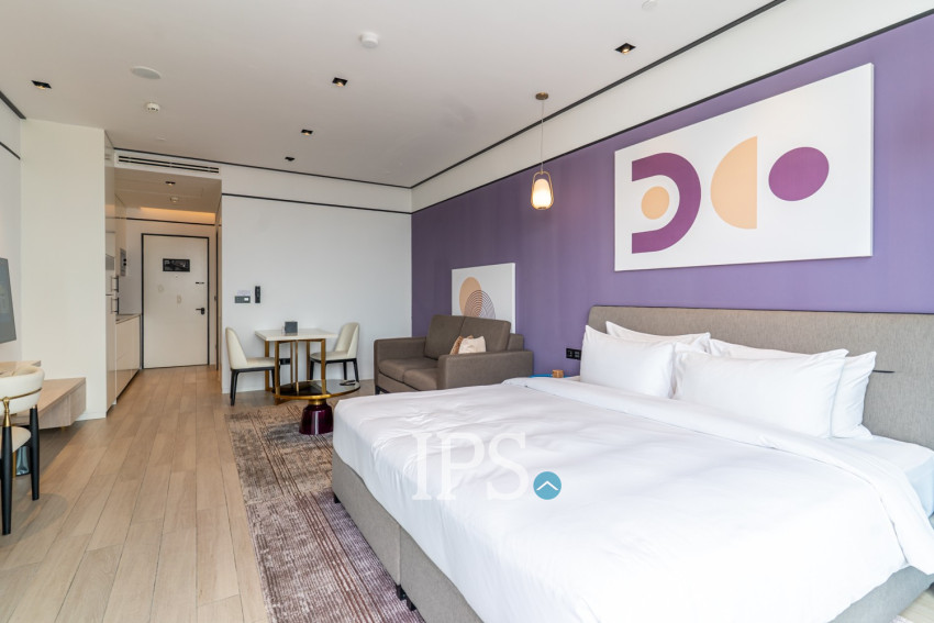 Studio Serviced Apartment For Rent - Srah Chork, Phnom Penh