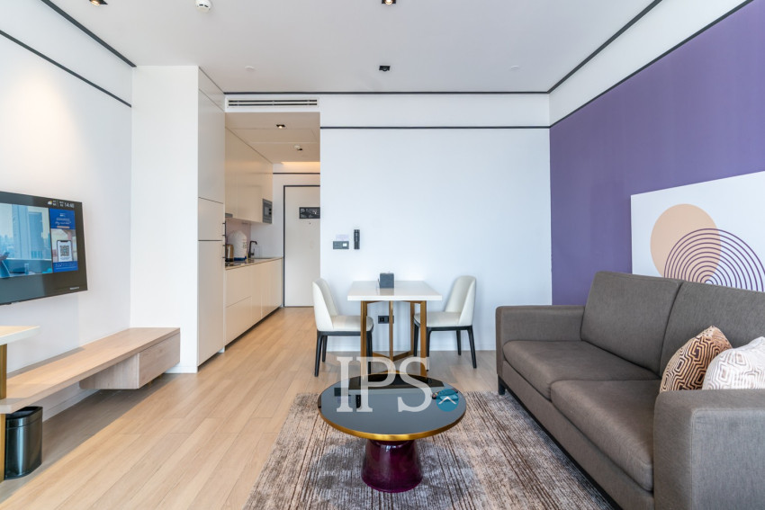 Studio Serviced Apartment For Rent - Srah Chork, Phnom Penh