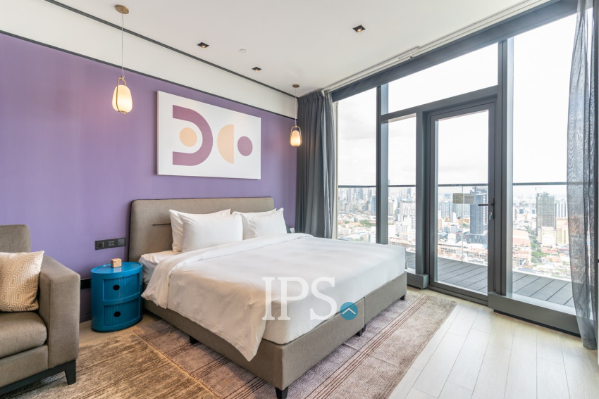 Studio Serviced Apartment For Rent - Srah Chork, Phnom Penh