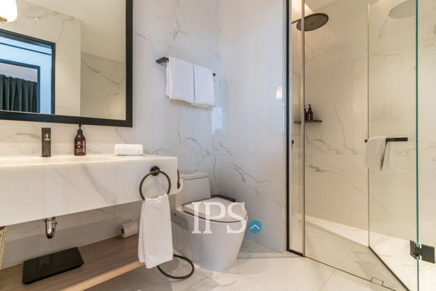 1 Bedroom Serviced Apartment For Rent  - Srah Chork, Phnom Penh