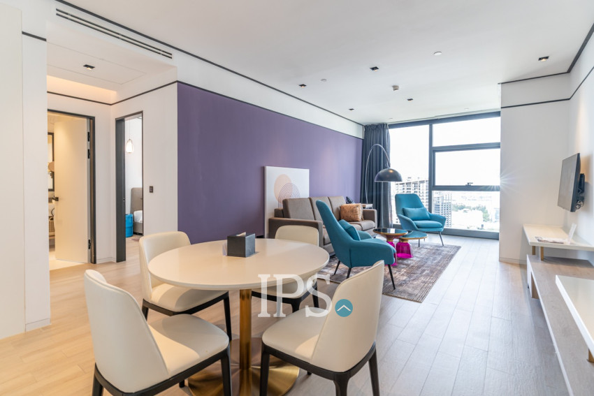 1 Bedroom Serviced Apartment For Rent - Srah Chork, Phnom Penh