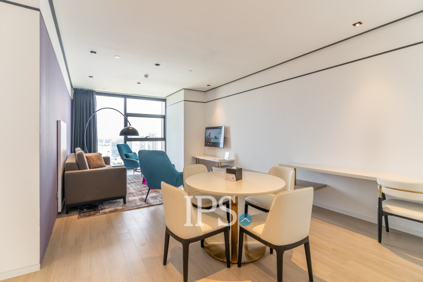 1 Bedroom Serviced Apartment For Rent - Srah Chork, Phnom Penh