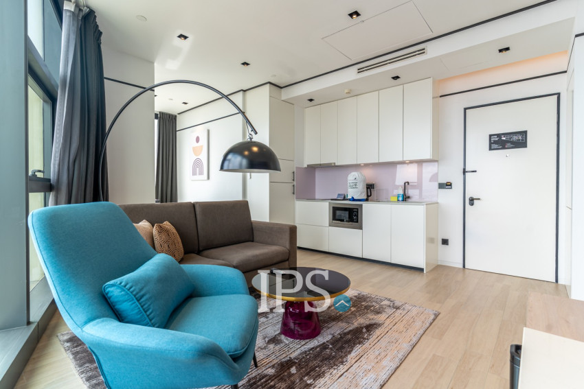 1 Bedroom Serviced Apartment Rent  - Srah Chork, Phnom Penh