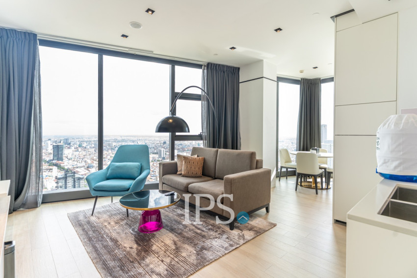 1 Bedroom Serviced Apartment Rent  - Srah Chork, Phnom Penh