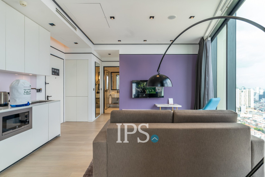 1 Bedroom Serviced Apartment Rent  - Srah Chork, Phnom Penh