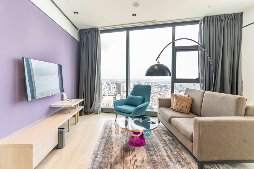 1 Bedroom Serviced Apartment Rent  - Srah Chork, Phnom Penh